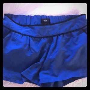 Blue shorts